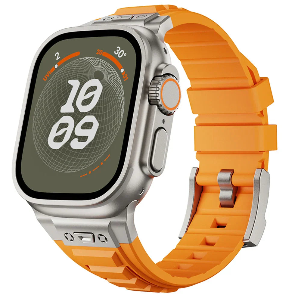 TITANFLEX SILICONE APPLE WATCH BAND