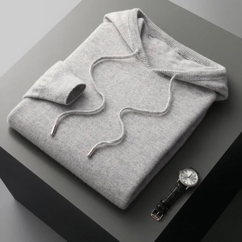 NUVELLÉ MERINO WOOL HOODIE