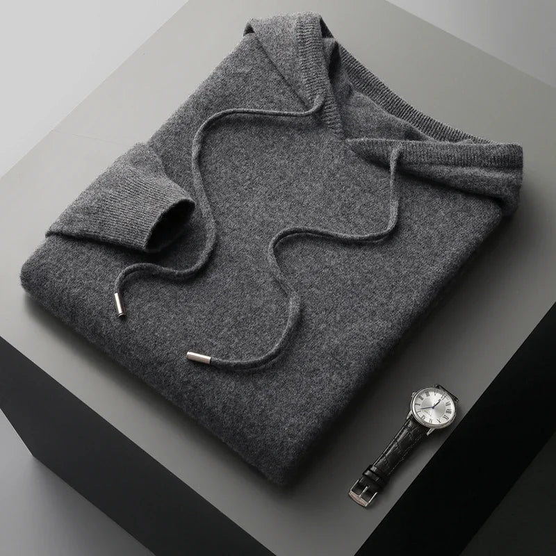 NUVELLÉ MERINO WOOL HOODIE