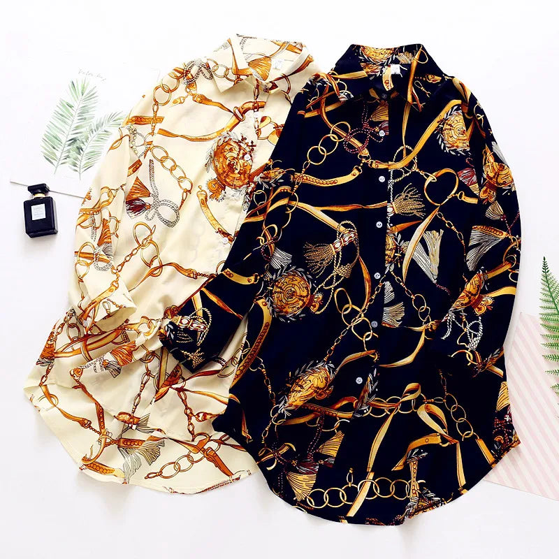 GOLDEN REIGN BLOUSE