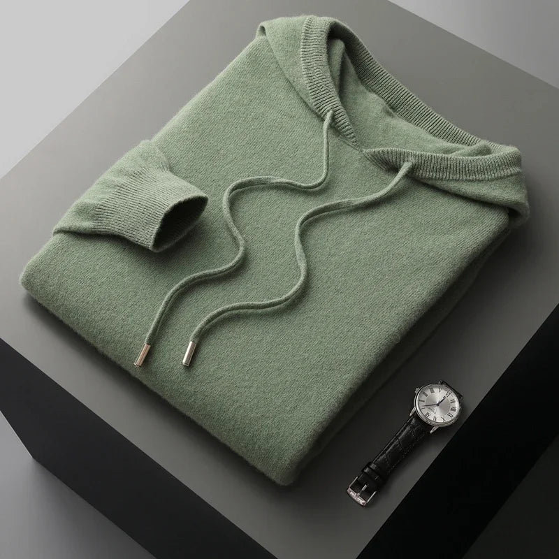 NUVELLÉ MERINO WOOL HOODIE