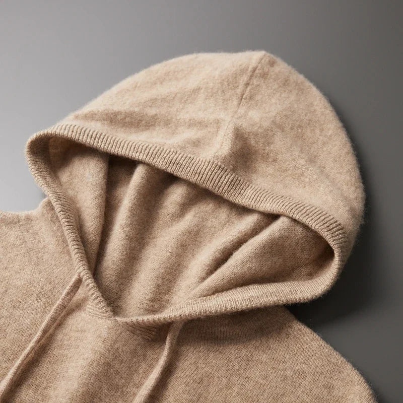 NUVELLÉ MERINO WOOL HOODIE