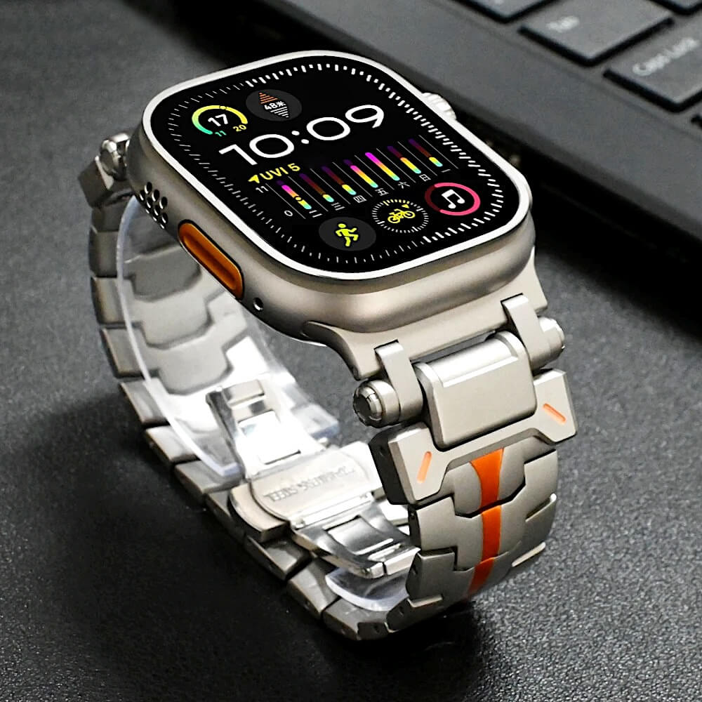 TITANIUMTOUCH STAINLESS STEEL APPLE WATCH BAND