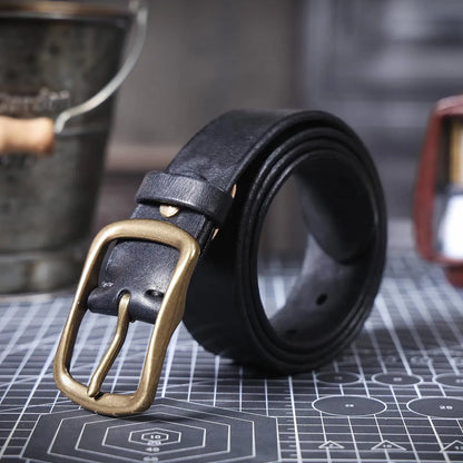 ITALIAN COWHIDE LEATHER BELT