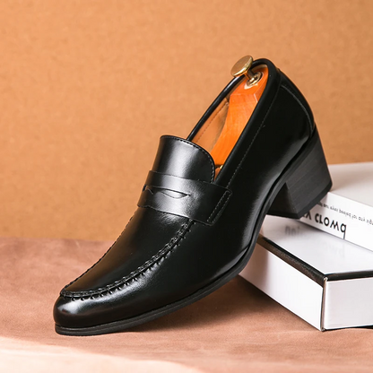 PORTELLO LEATHER LOAFERS