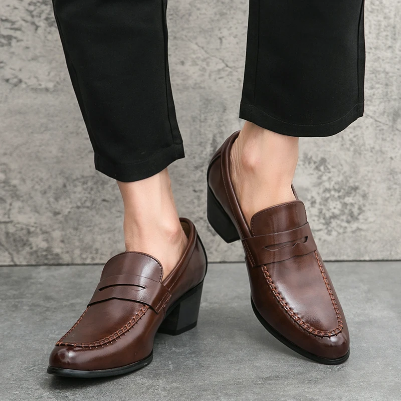 PORTELLO LEATHER LOAFERS