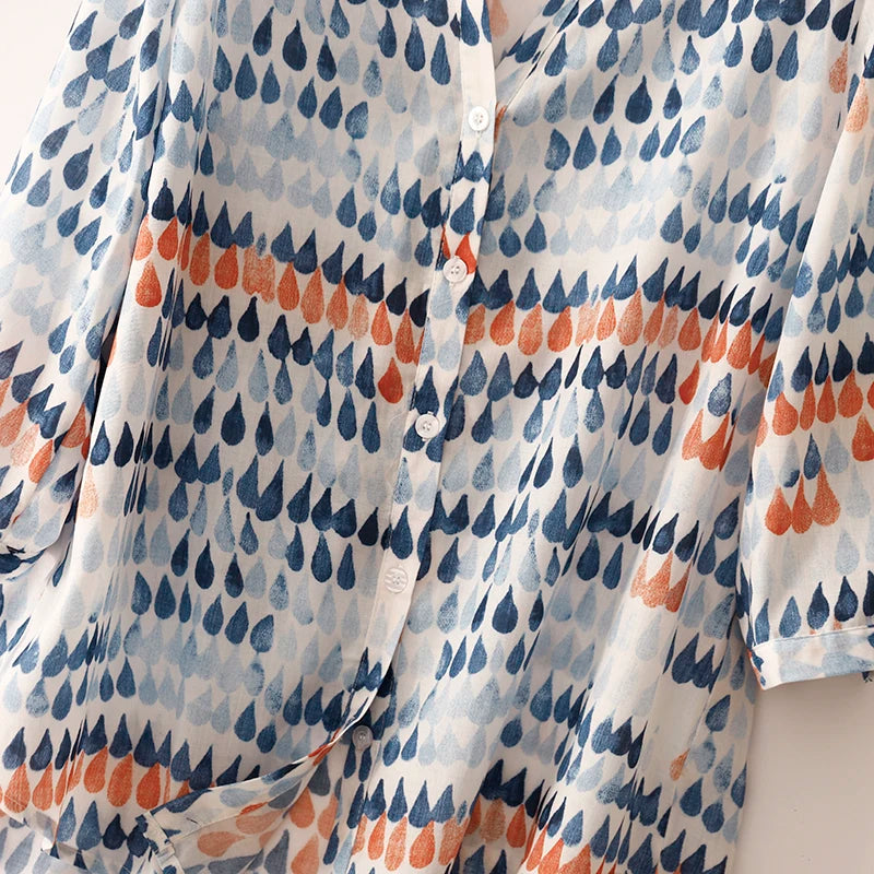 RAIN DROP REVERIE BLOUSE