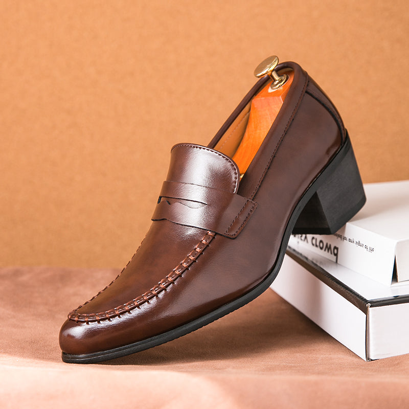 PORTELLO LEATHER LOAFERS