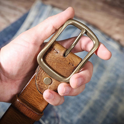 ITALIAN COWHIDE LEATHER BELT