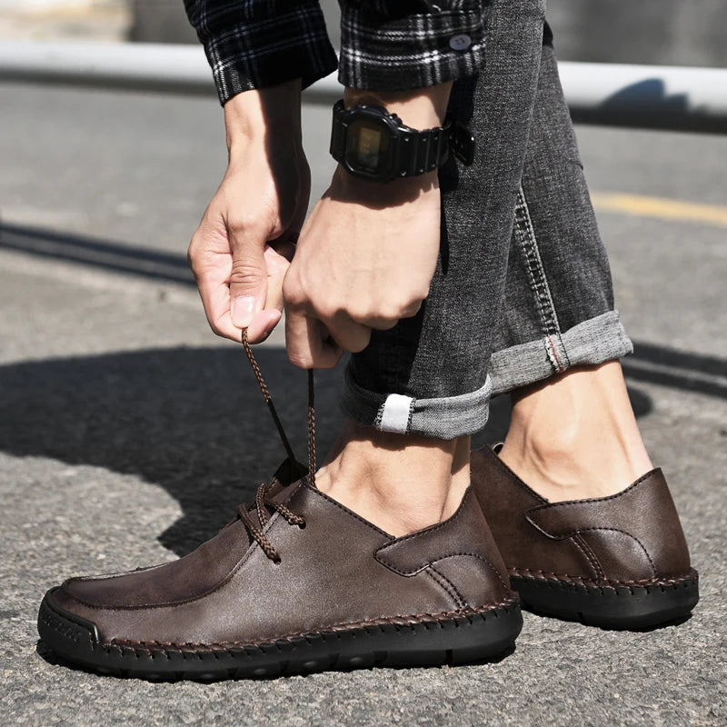 BELLAROSSI GENUINE LEATHER LOAFERS