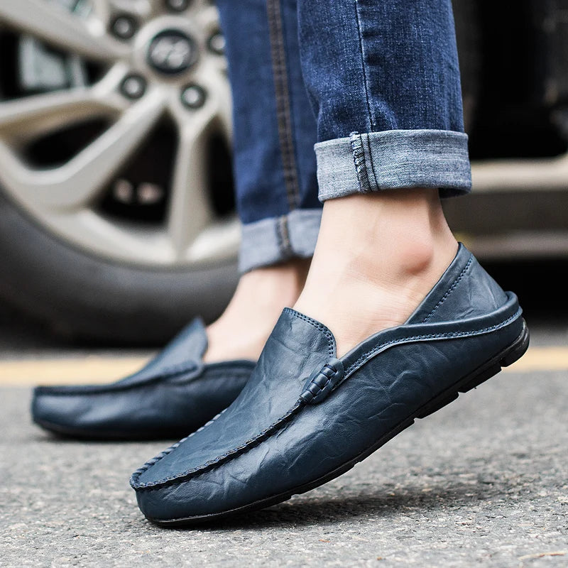 ITALIAN GENUINE LEATHER LOAFERS