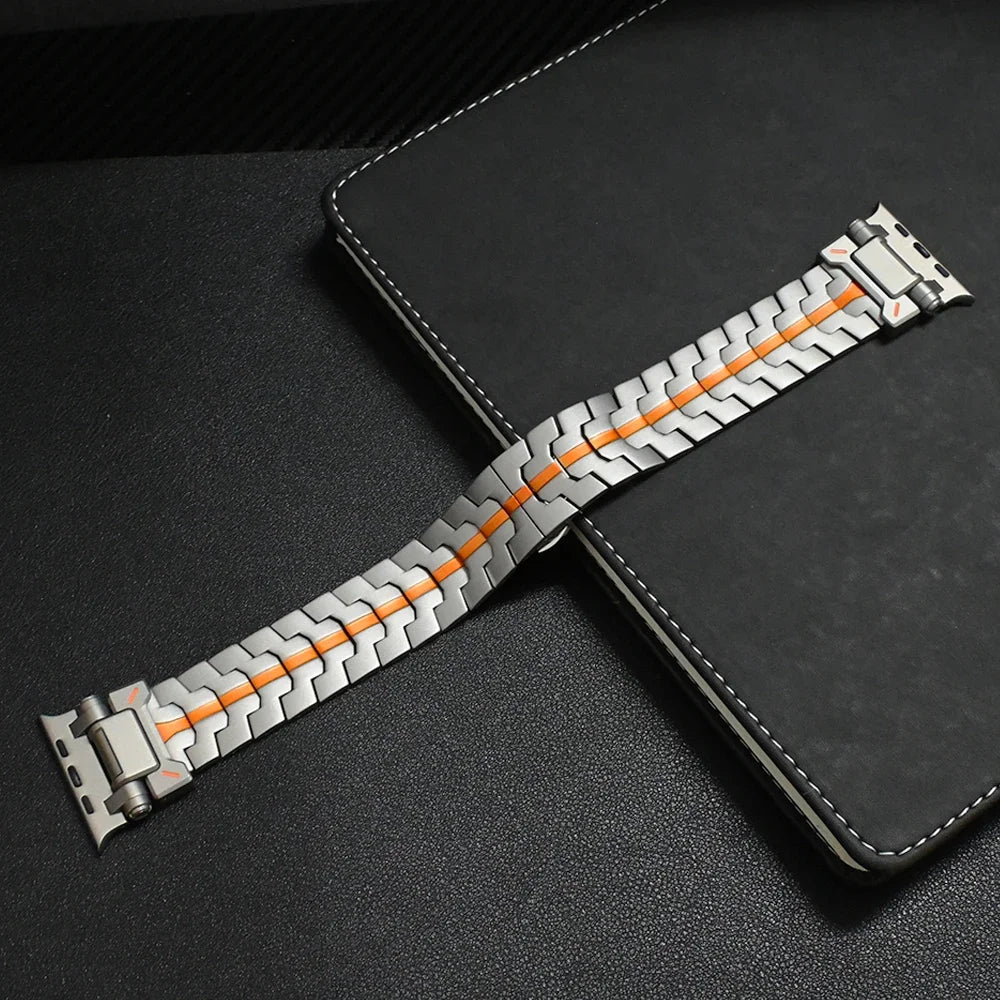 TitaniumTouch Stainless Steel Apple Watch Band