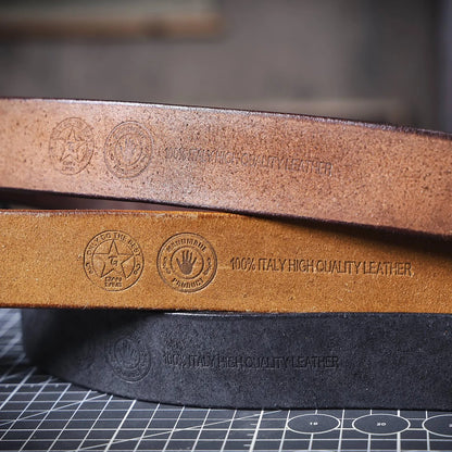 ITALIAN COWHIDE LEATHER BELT