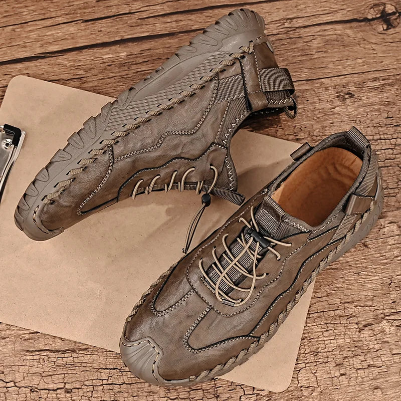 TREK LEATHER HIKERS