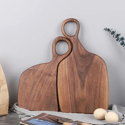 PAIR WALNUT CHOPPING BOARDS