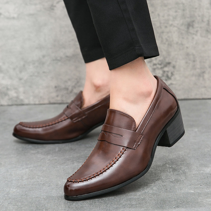 PORTELLO LEATHER LOAFERS