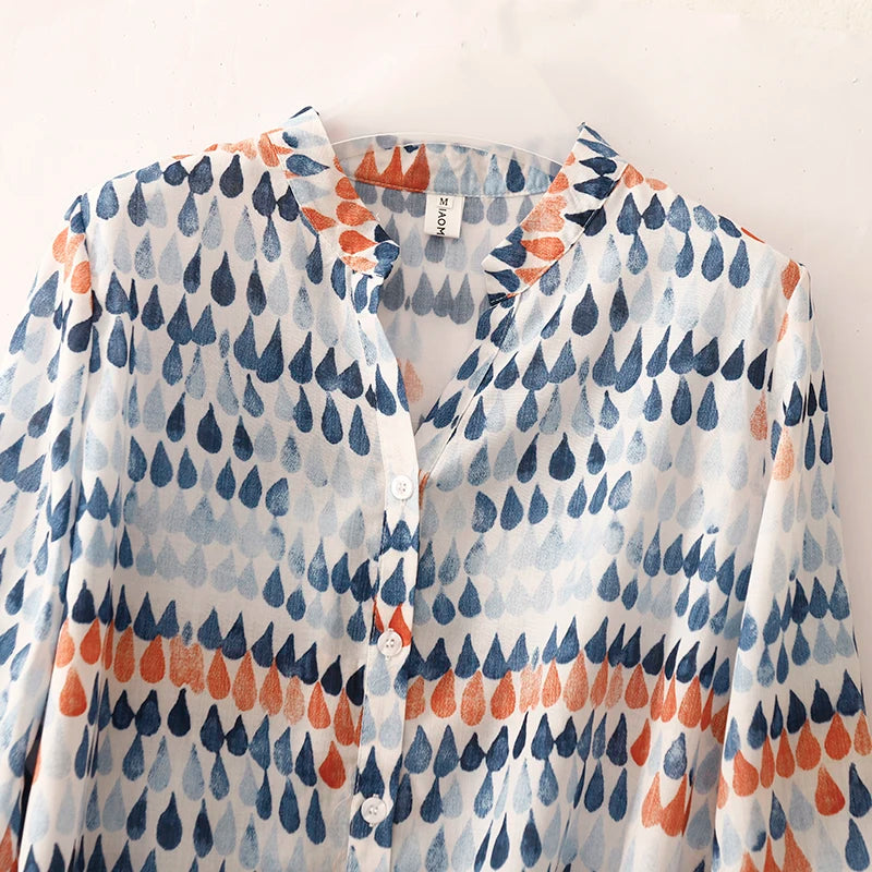 RAIN DROP REVERIE BLOUSE