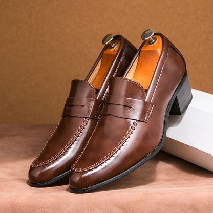 PORTELLO LEATHER LOAFERS