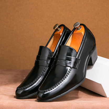 PORTELLO LEATHER LOAFERS